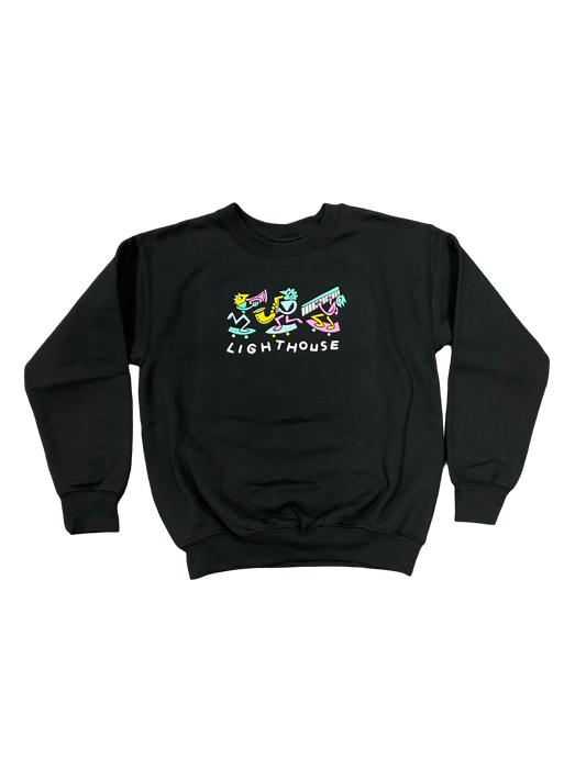 Lighthouse Jazz Club Youth Crewneck