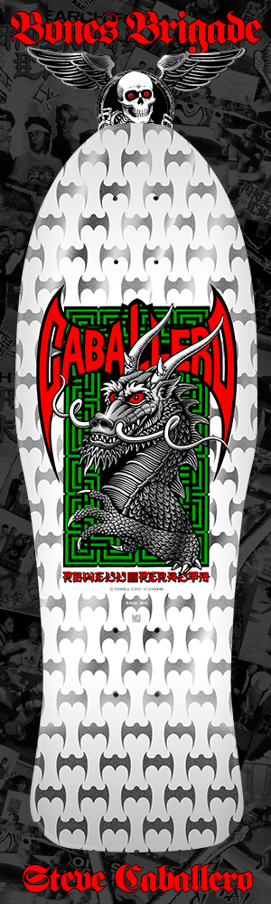 Bones Brigade Series 17 CABALLERO WHITE
