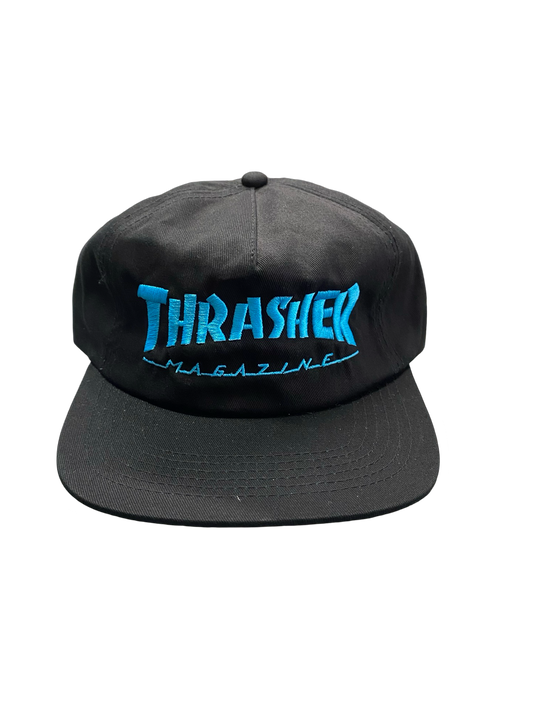 Thrasher Mag Logo Hat Black/Blue