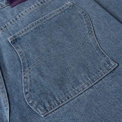 Dime Classic Baggy Denim Pant Blue Washed