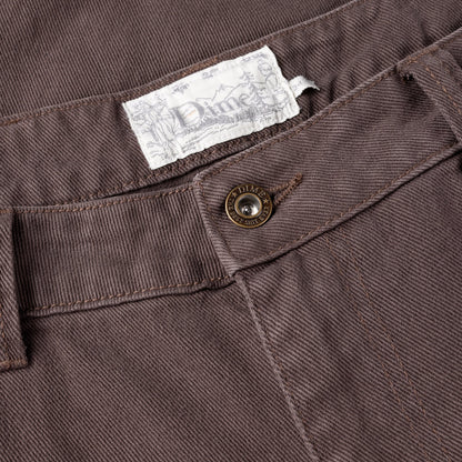 Dime Classic Baggy Denim Pant Brown Washed