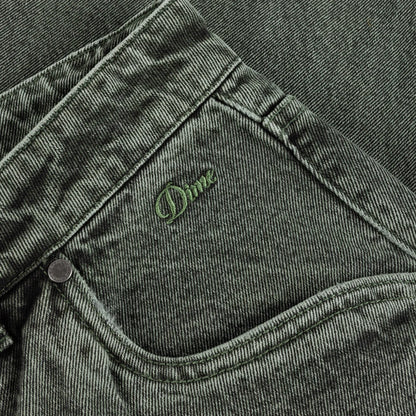 Dime Classic Baggy Denim Pant Overdyed Green