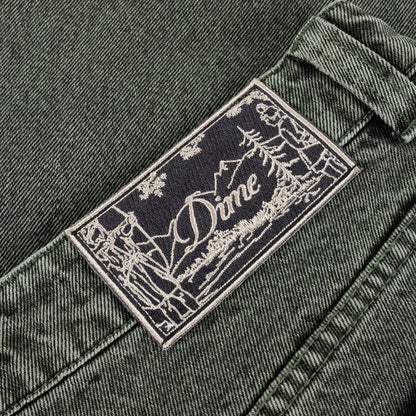 Dime Classic Baggy Denim Pant Overdyed Green
