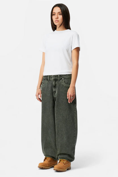 Dime Classic Baggy Denim Pant Overdyed Green
