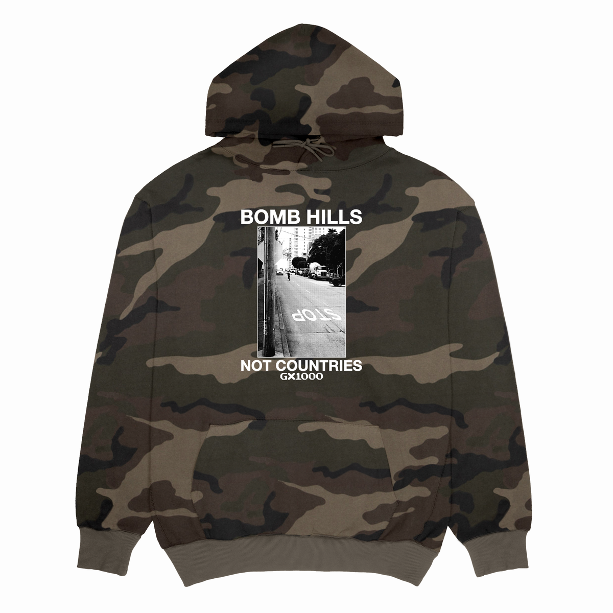 GX1000 Bomb Hills Not Countries Hoodie