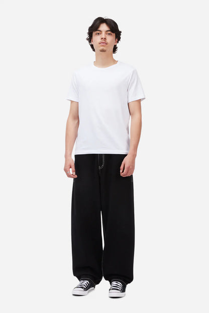 Dime Classic Baggy Denim Pant Black Contrast Stitch