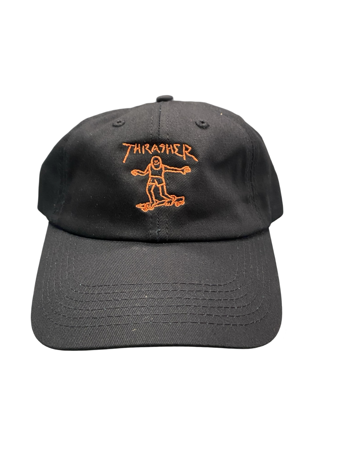 Thrasher Gonz Old Timer Hat Black/Orange