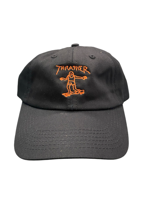 Thrasher Gonz Old Timer Hat Black/Orange