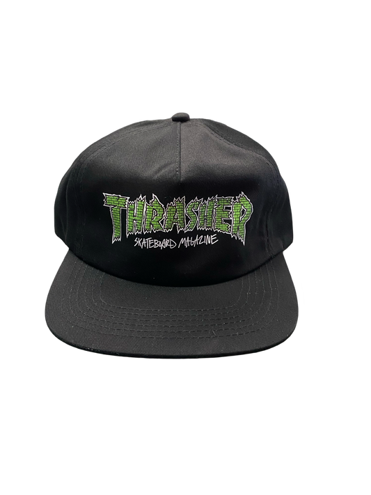 Thrasher Brick Black Hat