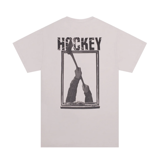 Hockey Crazy Neighbor Tee Ice Grey