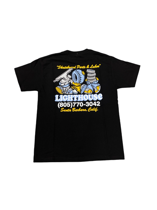 Lighthouse Parts and Labor T Shirt