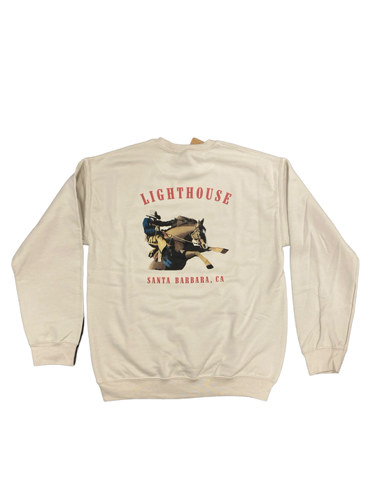 Lighthouse Cowboy Crewneck