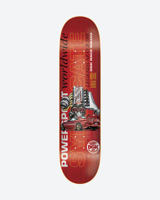 DGK Syndicate Deck Red - 8.38