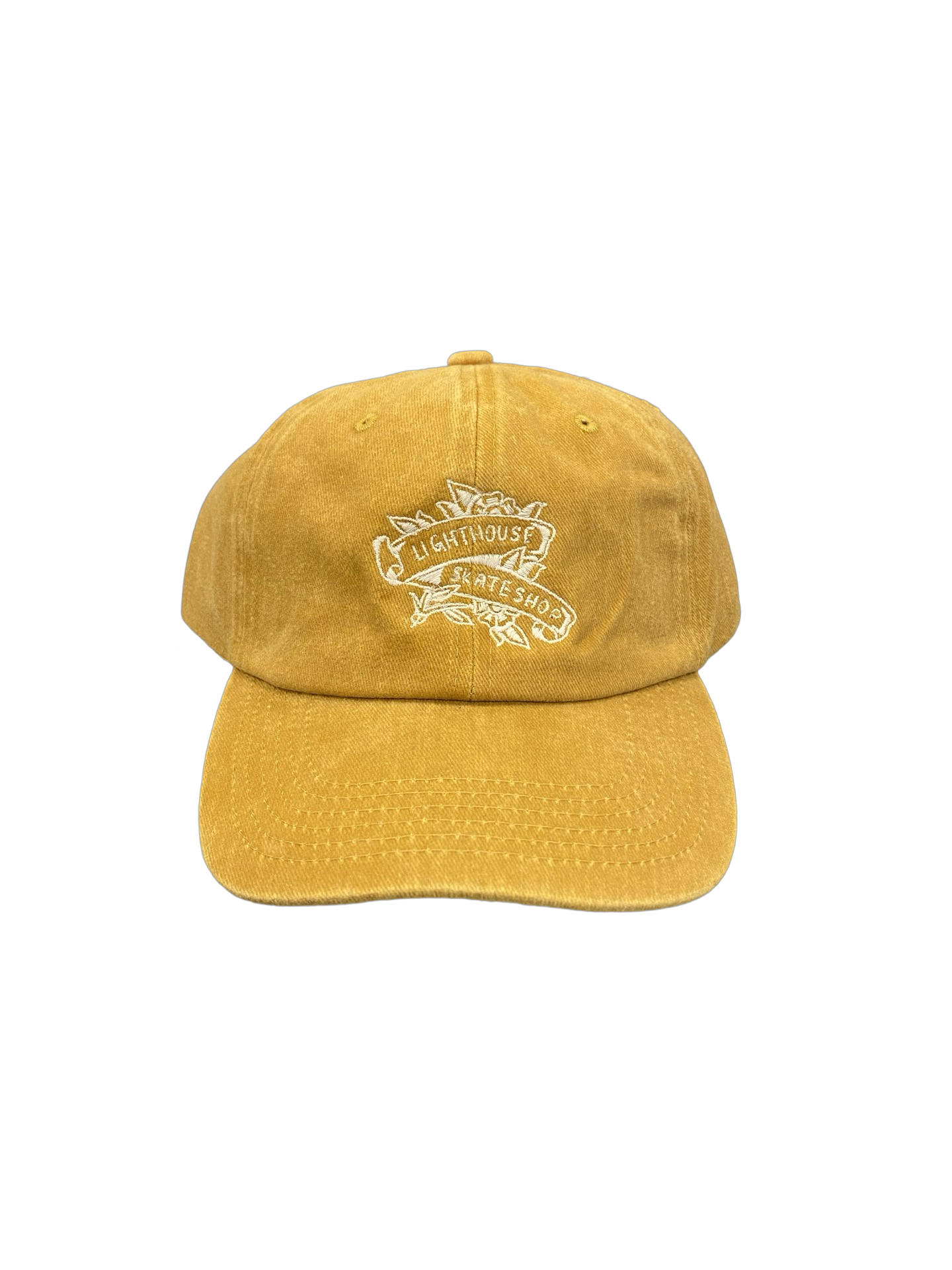 Lighthouse Flower Hat Washed Gold