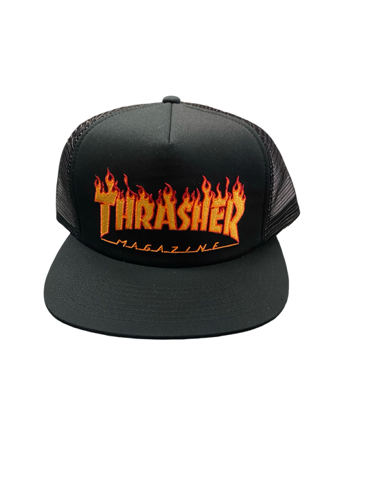 Thrasher Flame Snapback Hat