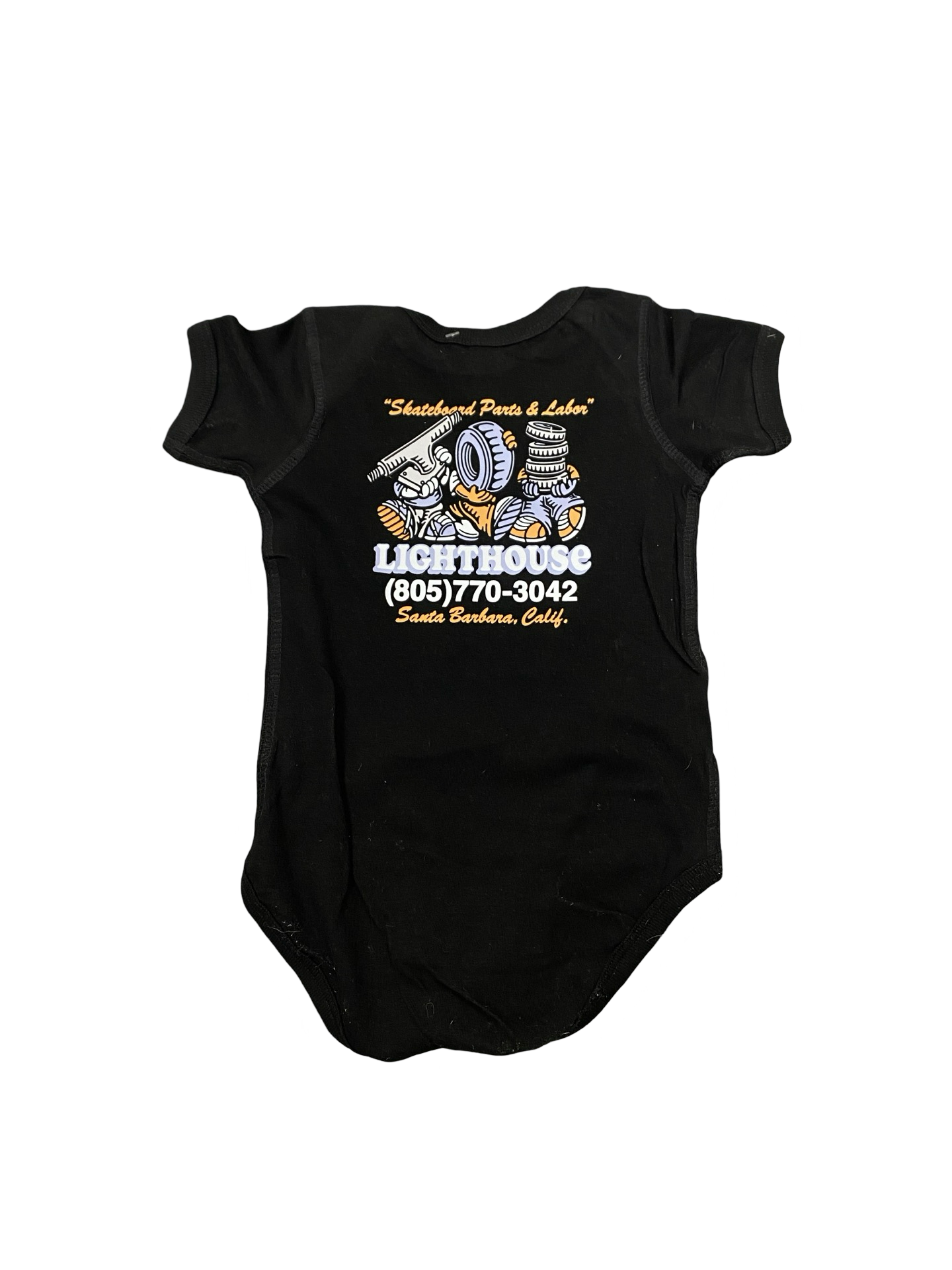 Lighthouse Parts and Labor Baby Onesie