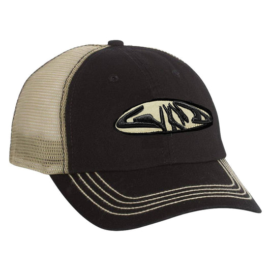 WKND FISHBONE PATCH CONTRAST STITCH TRUCKER