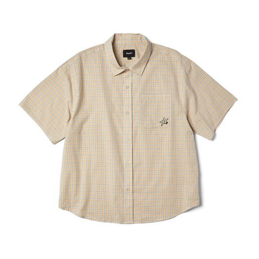 Huf H STAR SS PLAID SHIRT