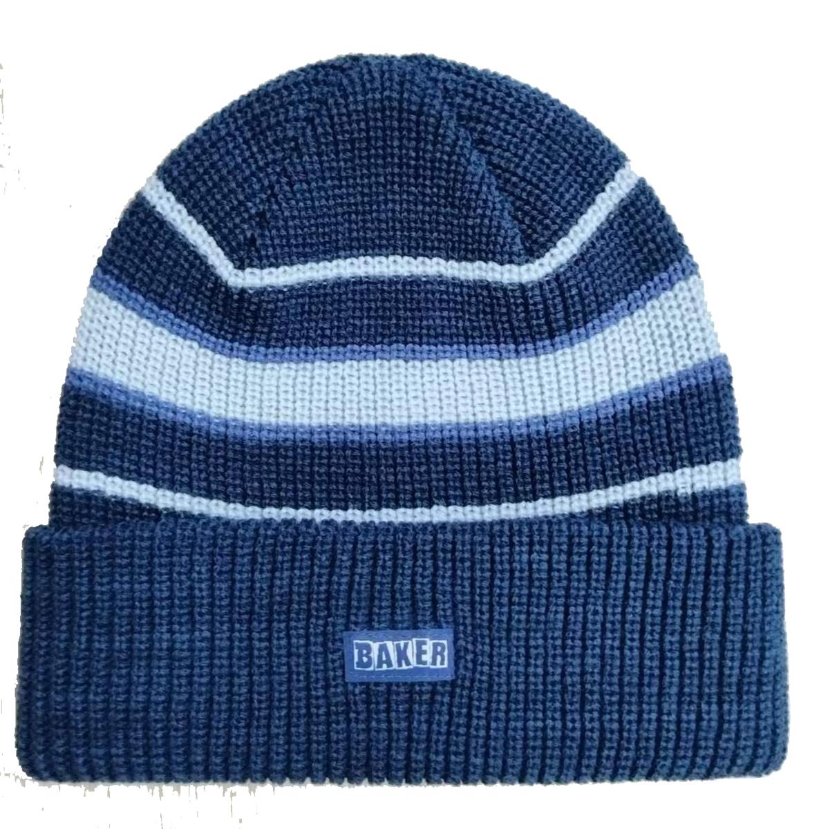 Baker Hassler Navy/Blue Beanie