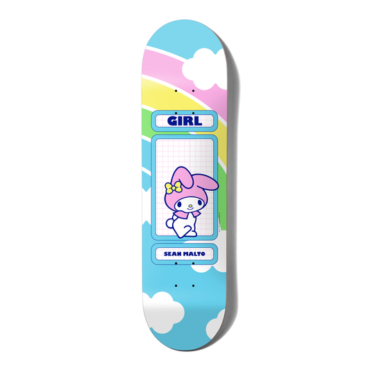 Girl Malto Hello Kitty Rainbow Deck 8.25