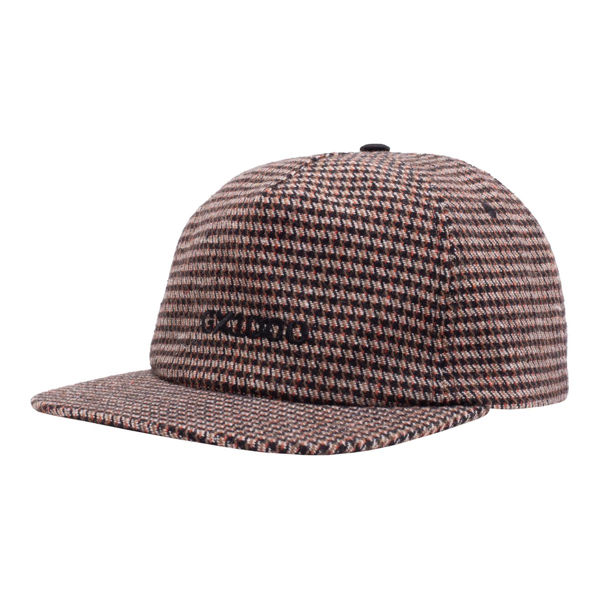 GX1000 Mini OG Logo Houndstooth Hat - Brown / Black