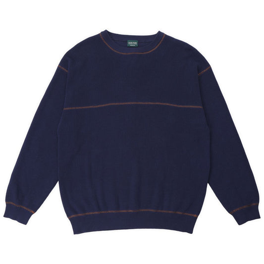 Passport Overlocked Organic Knit Sweater