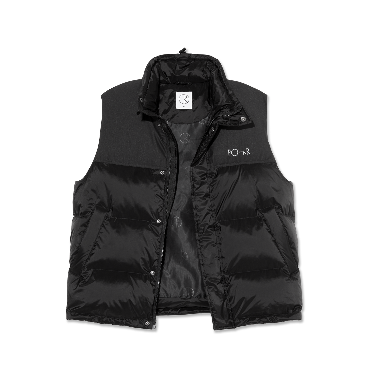 Polar Basic Puffer Vest Black