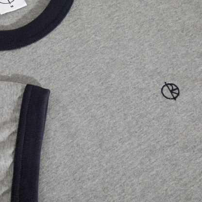 Polar Ringer Tee Grey