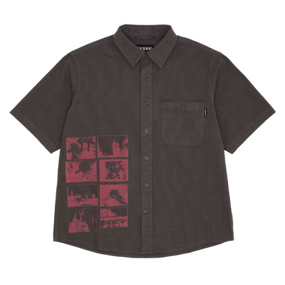 GX1000 Short Sleeve Button Down - Over Dyed