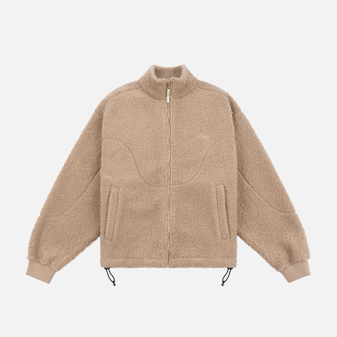 Dime Polar Fleece Sherpa Zip