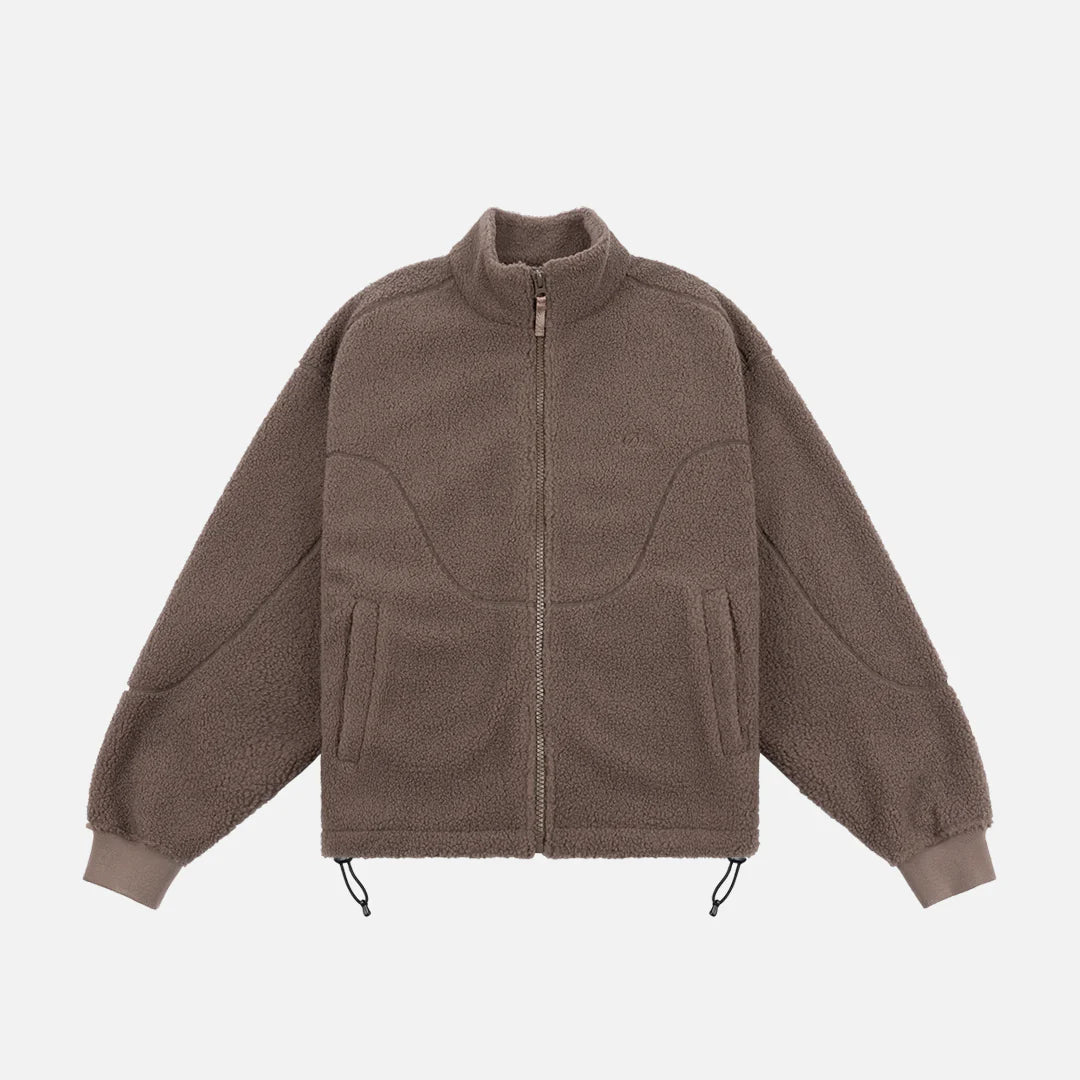 Dime Polar Fleece Sherpa Zip