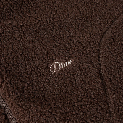 Dime Polar Fleece Sherpa Zip