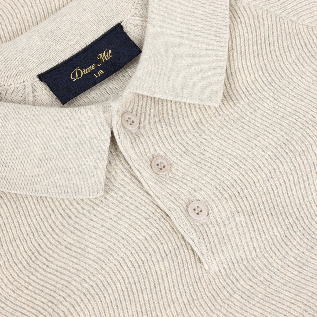 Dime Cable Knit Polo