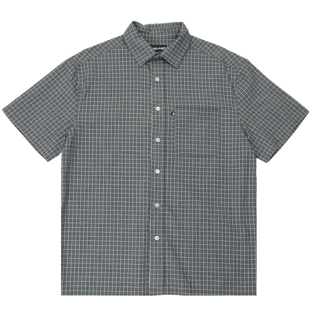 Passport Workers Check Shirt Short-Sleeve