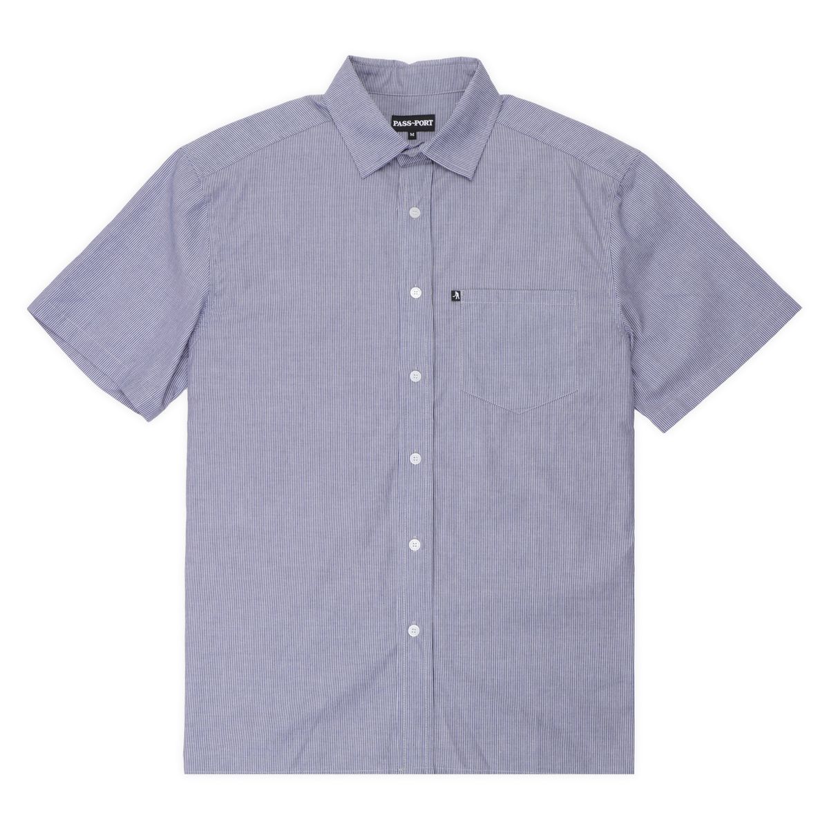 Passport Workers Stripe Shirt Short-sleeve