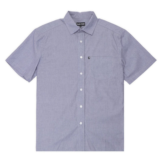 Passport Workers Stripe Shirt Short-sleeve