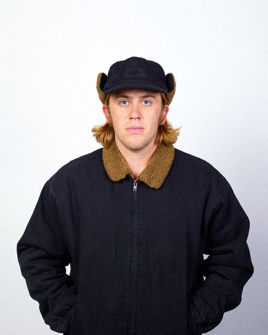 Wknd ZIP JACKET - SHERPA LINED DENIM