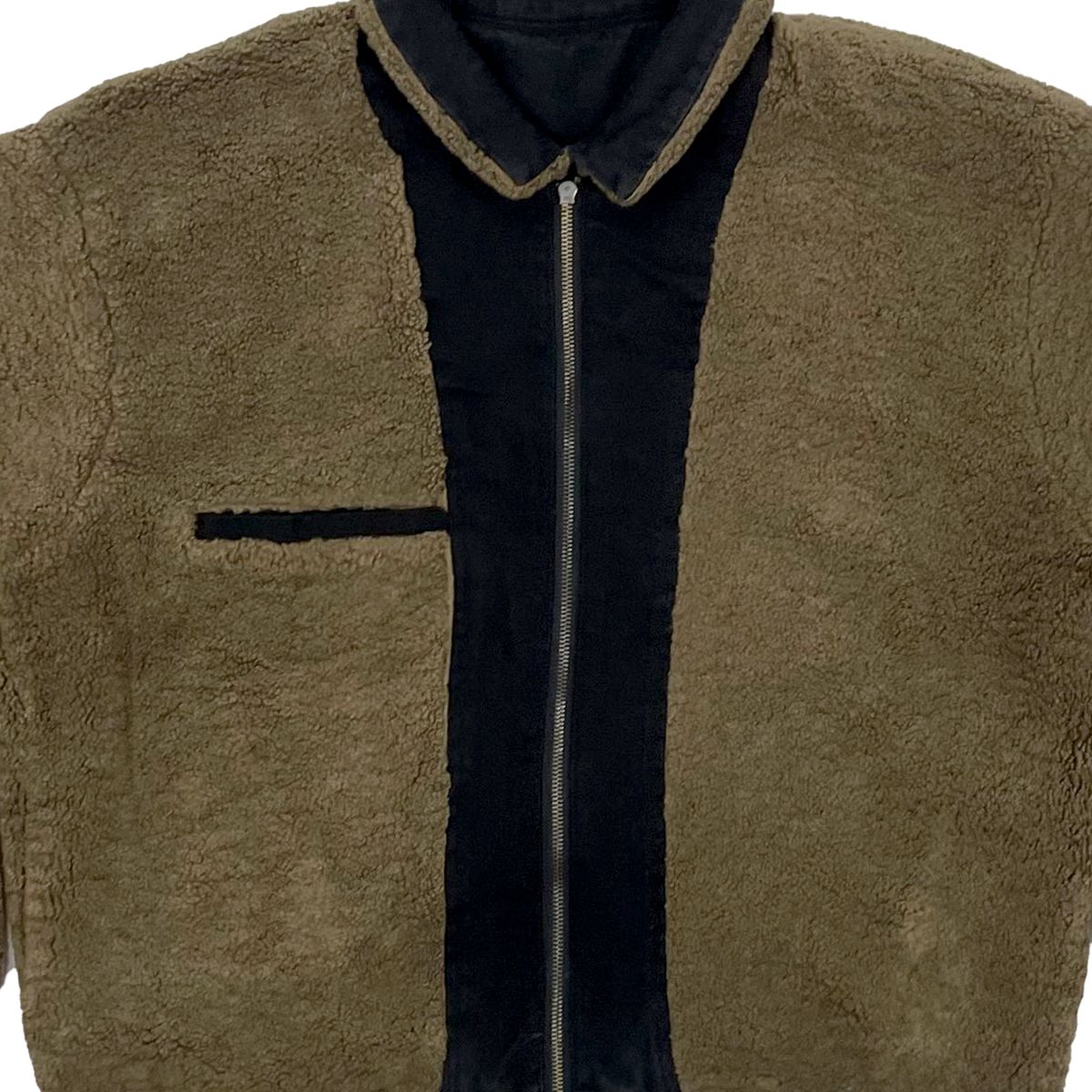 Wknd ZIP JACKET - SHERPA LINED DENIM