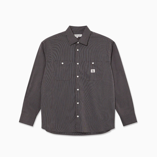 Last Resort Poplin Button Up LS