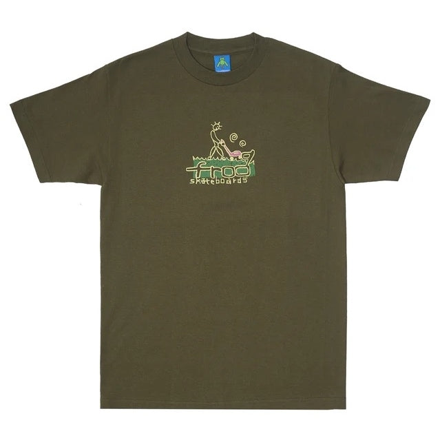 Frog Lawn Mower Man T-Shirt