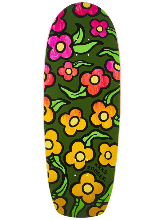 Krooked Wildflowers Zig Zogger Deck 10.75