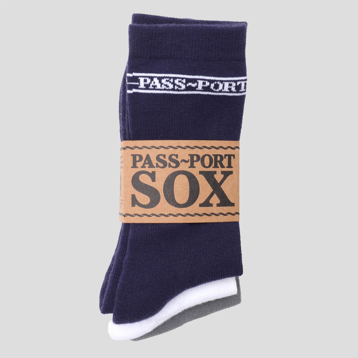 Passport 3 Pack Socks